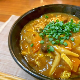 お蕎麦屋さんみたい♡和風カレーうどん